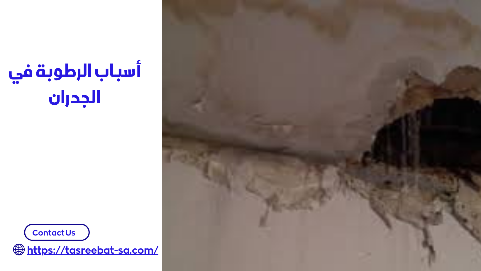 طرق معالجة الرطوبة في الجدران
